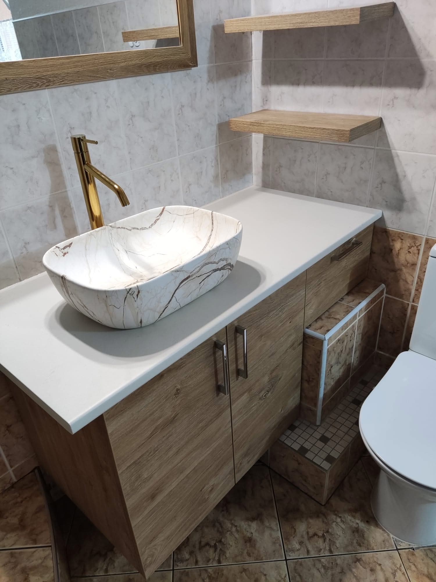 Elegancka Łazienka - Projekt 1