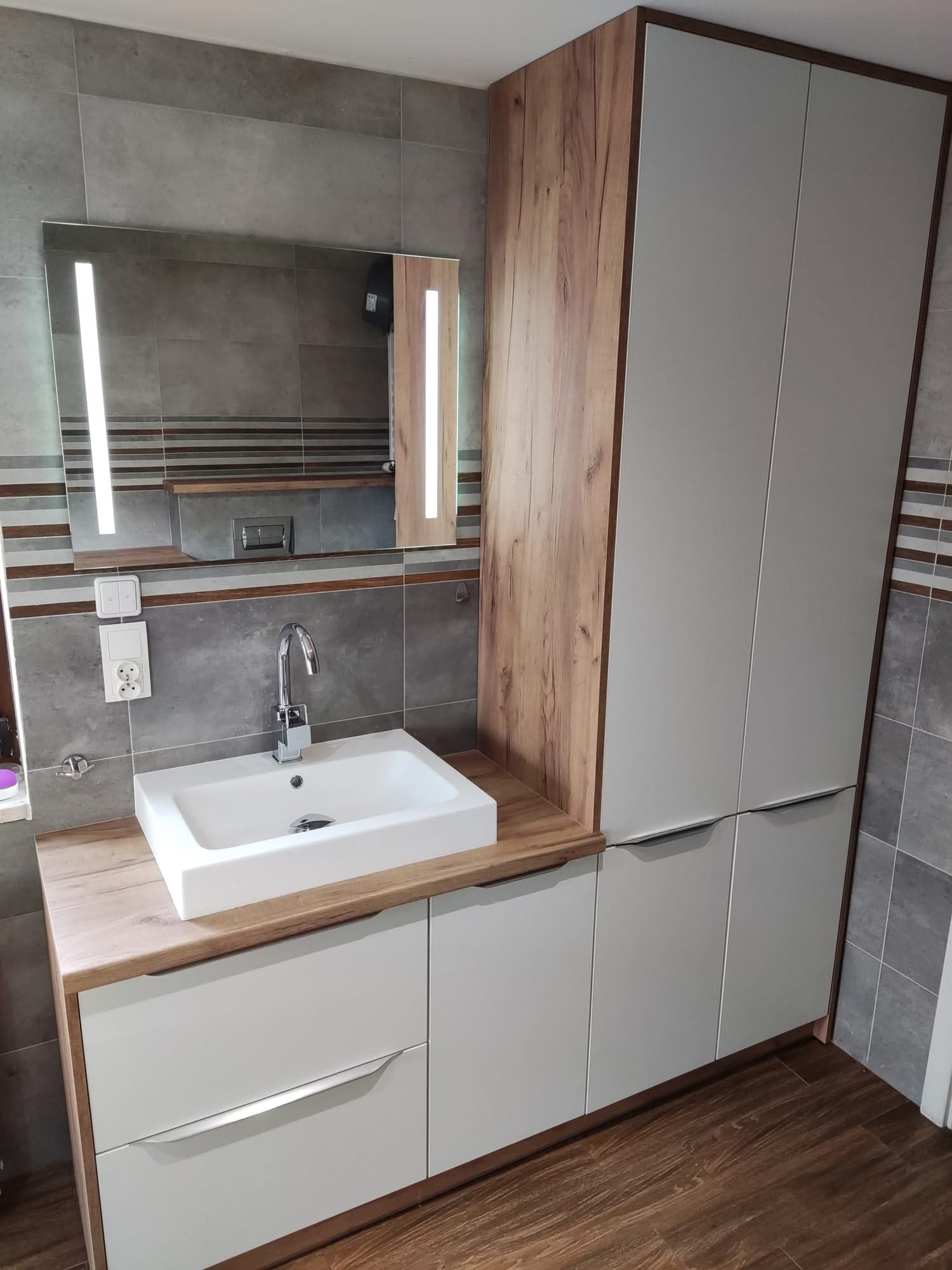 Nowoczesna Łazienka - Projekt 2